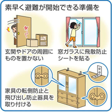 ＜北海道・三陸沖 後発地震注意情報 発表＞備えのヒント、イラストで考えよう　「チェックリスト」や「みんなの避難ルール」もあります