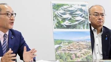 仙台・青葉山複合施設「中国で建設中の美術館とそっくり」市議会会派が指摘　市は「全く異なる」と反論