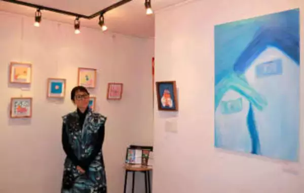 日常生活に彩りと温かさを　宮城・岩沼でハンナさんが作品展