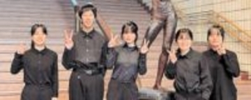 宮城・塩釜の塩釜三中吹奏楽部、2年ぶり全国大会へ　打楽器五重奏を伸びやかに、塩釜神社石段イメージ202連打も