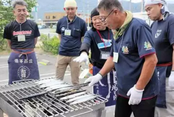 さんま焼き師認定試験に84人　「皮はパリッと、身はふっくらと」極意学ぶ　岩手・大船渡