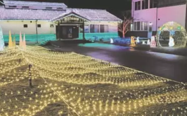 福島・南相馬市小高区で冬恒例のイルミネーション　原発事故からの復興願い26年1月12日まで開催＜みちのく＞