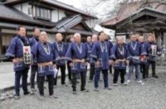 気仙沼人力車木遣会が歌い初め　「若い人に文化伝承」願う