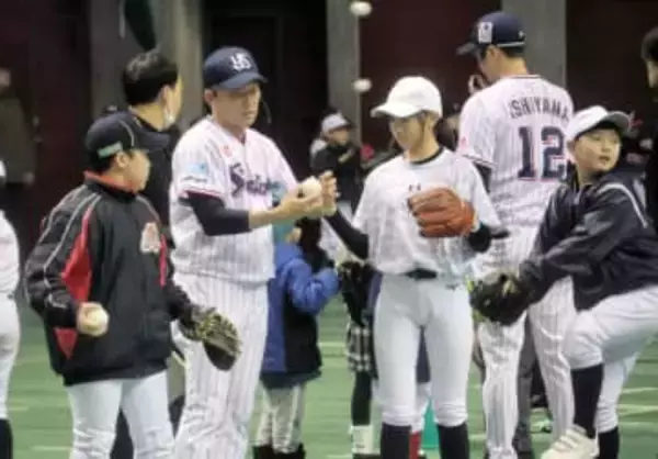 「熊を気にせず元気に遊べる場を」ヤクルト石川、石山　阪神石井投手が地元秋田でイベント