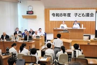 「町内に鉄道引いて」「仙台への船便を」　宮城・七ケ浜の小中学生が町に政策提言