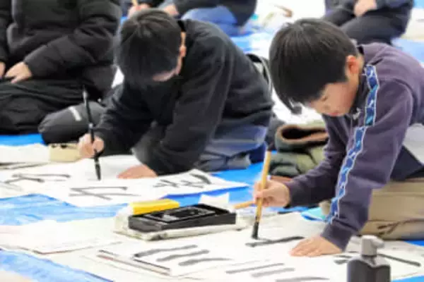 宮城・川崎で児童・生徒書き初め会　1月16日から展示