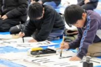 宮城・川崎で児童・生徒書き初め会　1月16日から展示