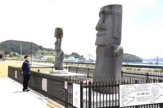 チリ地震津波66年　宮城・南三陸町が津波伝承のモアイ像巡る防災まちあるきコース創設