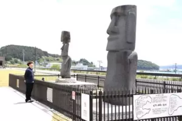 チリ地震津波66年　宮城・南三陸町が津波伝承のモアイ像巡る防災まちあるきコース創設