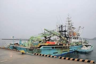 塩釜の熊、漁船から海に飛び込む　その後も陸地で目撃