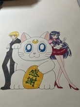 冨樫義博『HUNTER×HUNTER』掲載時期に言及　セーラーマーズのイラストと共に報告「妻から頑張る力をもらいまくっております」