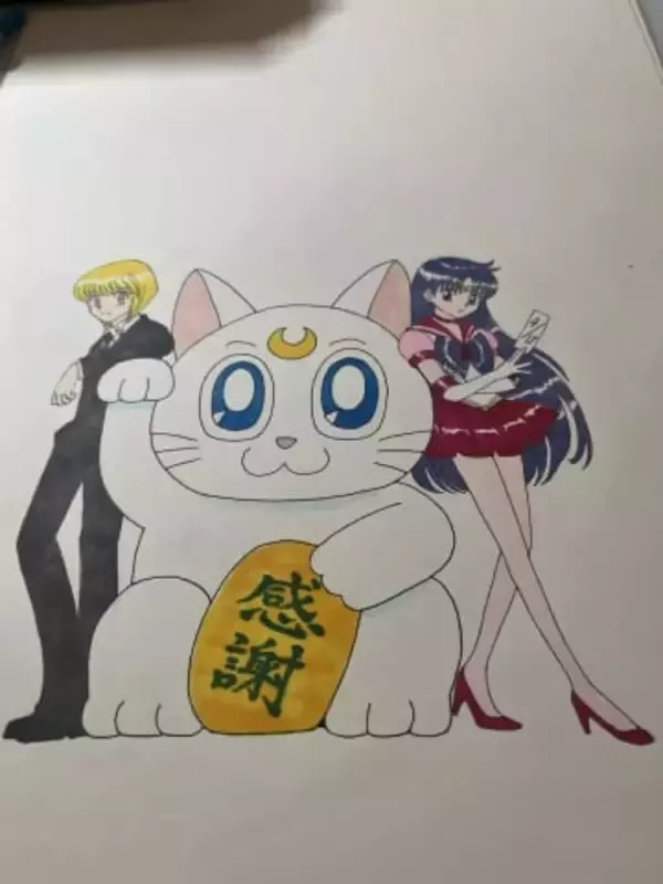 冨樫義博『HUNTER×HUNTER』掲載時期に言及　セーラーマーズのイラストと共に報告「妻から頑張る力をもらいまくっております」