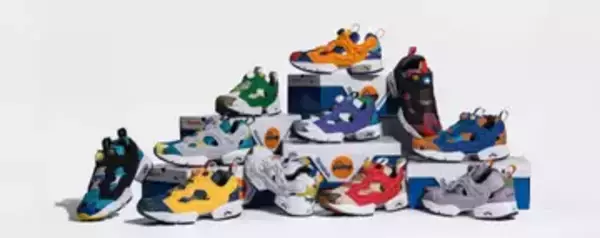 「ドラゴンクエスト」×Reebokコラボスニーカー発表　歴代11タイトルがズラリと並ぶ