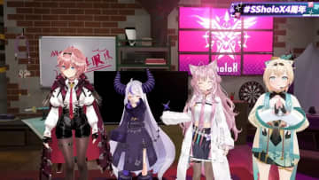 ホロライブ所属ユニット「秘密結社holoX」と〈物語〉シリーズがコラボ決定