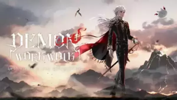 葛葉が主人公のオリジナルゲーム『DEMON WORK WALK』グッズを発売