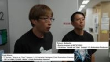 登録者1億人超えYouTuberが『進撃の巨人』制作会社に潜入　アニメーターのスキルに驚愕