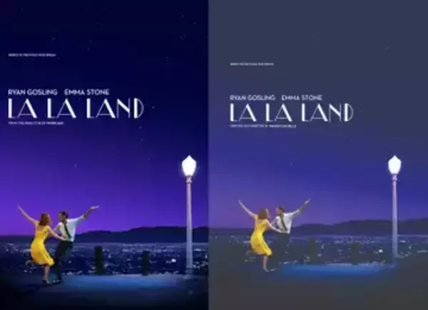 映画『ラ・ラ・ランド』10周年でポスターが“微妙に”変更　ネタ化した主演俳優の手を修正