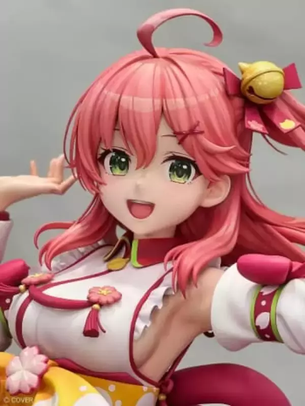 さくらみこの等身大フィギュアが登場　ホロライブのイベント「SUPER EXPO」で展示