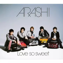 嵐の代表曲「Love so sweet」ストリーミング再生数3億回を突破　グループ史上初