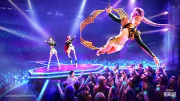 Netflix『KPOPガールズ！ デーモン・ハンターズ』没入型施設がオープン　歌って踊って悪魔と戦う