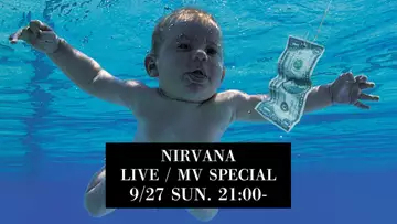 Nirvana『Nevermind』発売35周年を記念、MVやライブ映像をYouTubeで無料配信