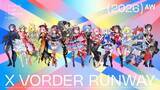 「星街すいせい、赤見かるび、花譜らの衣装をMika Pikazoがデザイン 「X VORDER RUNWAY」キービジュアル公開」の画像1