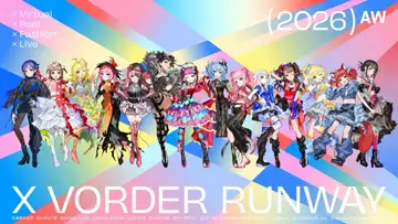 星街すいせい、赤見かるび、花譜らの衣装をMika Pikazoがデザイン 「X VORDER RUNWAY」キービジュアル公開