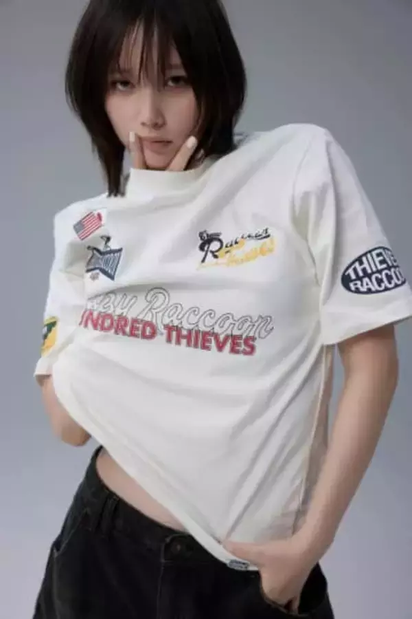 本田翼、100 Thieves × Crazy Raccoonコラボアパレルのモデルを担当