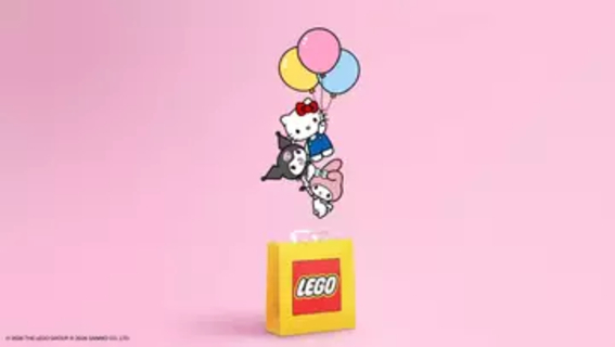 ハローキティらが初レゴ化、世界展開へ　LEGO×サンリオがパートナーシップを締結