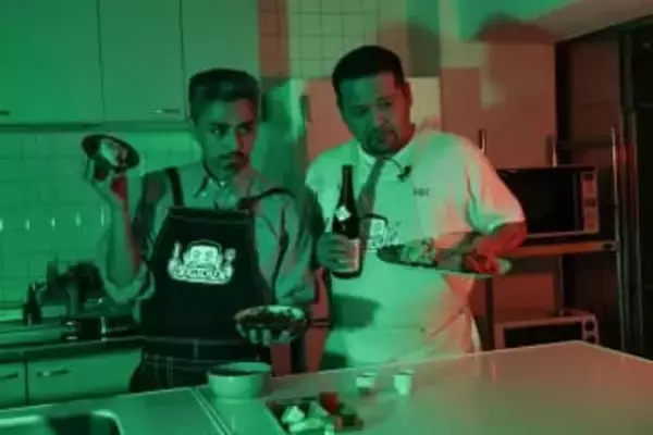 「漢 Kitchen」に鎮座DOPENESSが出演 “お酒に合うアテ”づくりに挑戦