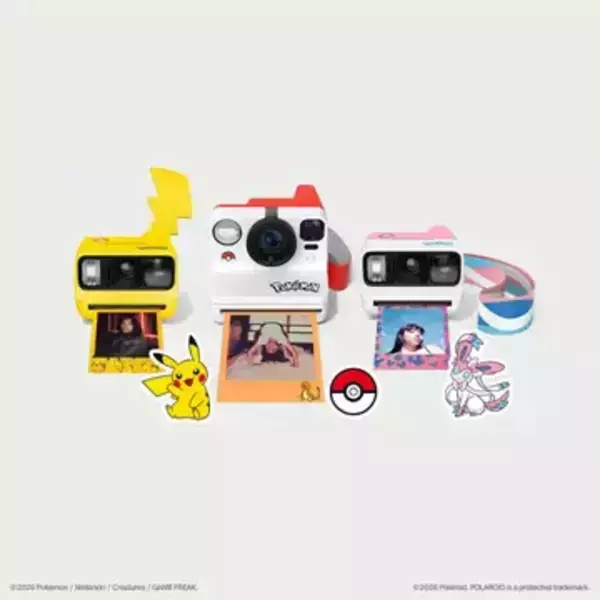 ポケモン×Polaroidが初コラボ　ピカチュウの“しっぽ”付きカメラがかわいすぎる
