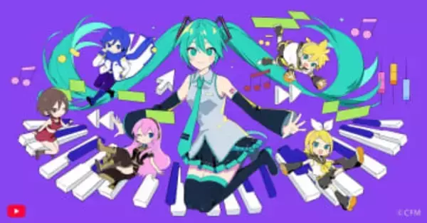 YouTubeのロゴに初音ミクが登場！ 3月9日「ミクの日」記念