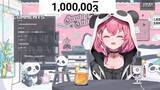 「にじさんじ笹木咲、YouTube登録者100万人突破　卒業と復帰──紆余曲折を経ての大台達成」の画像1