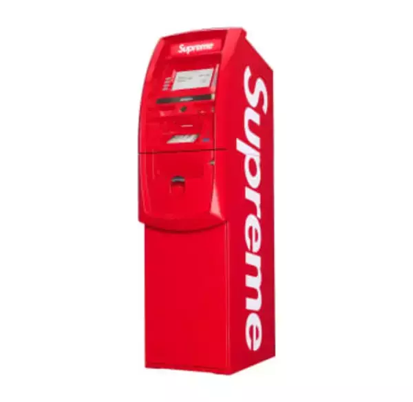 Supreme、本物のATMを発売　本物なので赤くてデカすぎる
