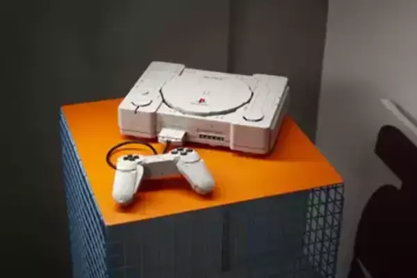 初代プレステを1911ピースで再現した「レゴ PlayStation」がすごい　ほぼ実寸大！