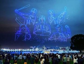 DeNAのドローンショー、ギネス世界記録に認定　3024機で夜空に選手ら描く、8月4～6日の阪神戦後にも