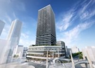 京急横須賀中央駅前の再開発で起工式　29年12月に高層複合ビル建設、ホテルや店舗など入居