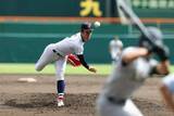 「【夏の甲子園】横浜が18年ぶり4強　花巻東に6-0で勝利　織田翔希が10奪三振完封」の画像1