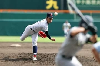 【夏の甲子園】横浜が18年ぶり4強　花巻東に6-0で勝利　織田翔希が10奪三振完封