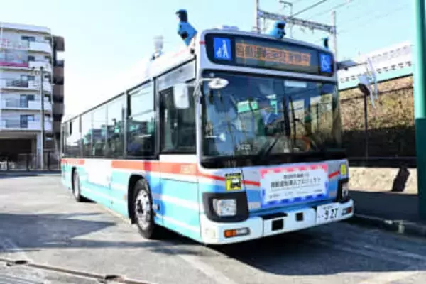 横須賀で自動運転バスの実証実験、21日から一般向けの試乗会