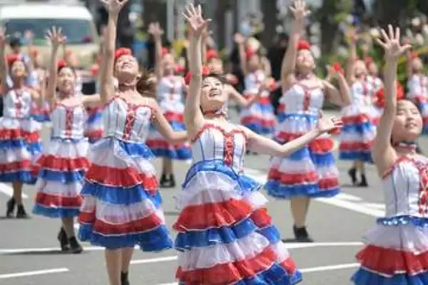 初夏の横浜彩る風物詩「ザよこはまパレード」、約2800人が躍動感あふれるパフォーマンス披露
