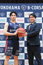 【横浜BC】佐藤凪が入団「最終的ゴールはNBA」　金沢区出身の高校3年生