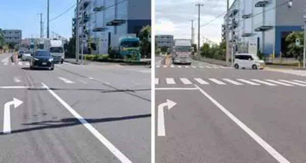 神奈川県「消えかけ白線」ゼロを宣言、横断歩道や県管理の区画線　AIで摩耗判定、デジタル技術で安全確保