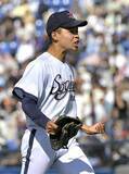 「【高校野球　春季神奈川県大会】横浜創学館、2年生・上村怜央が7回1失点　スプリットで慶應打線を手玉に」の画像1
