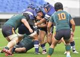 「【全国高校選抜ラグビー】桐蔭学園、2連覇ならず　決勝で東福岡に22─33で敗れる」の画像1