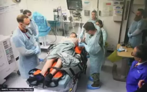 横須賀基地の空母乗組員被ばくを想定　日米合同で原子力防災訓練