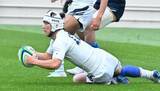 「【全国高校ラグビー】桐蔭のセンター坪井が2トライ　立て続けに失点した最終盤を反省、「ミーティングで修正」」の画像1
