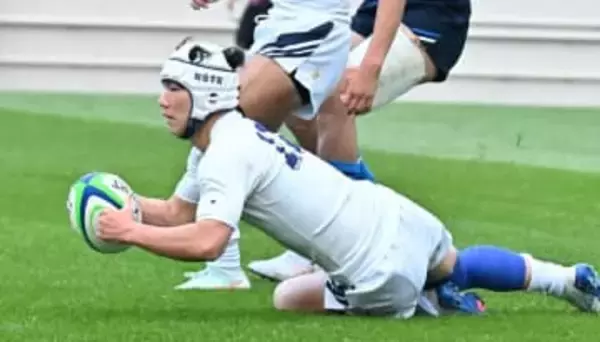 【全国高校ラグビー】桐蔭のセンター坪井が2トライ　立て続けに失点した最終盤を反省、「ミーティングで修正」