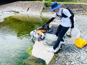 秦野市の水無川沿い、走って美化するイベント26日開催　福島和可菜さん中心のチームが主催