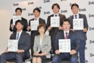 【DeNA】南場オーナー「常に目標意識を」、新人6選手に金言　ドラ1小田康一郎「忘れずに頑張る」